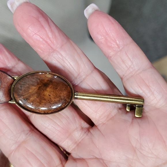 FOSSIL VINTAGE CLOTH‎ PURSE. Beautiful floral print. Zipper closure. - Picture 5 of 16